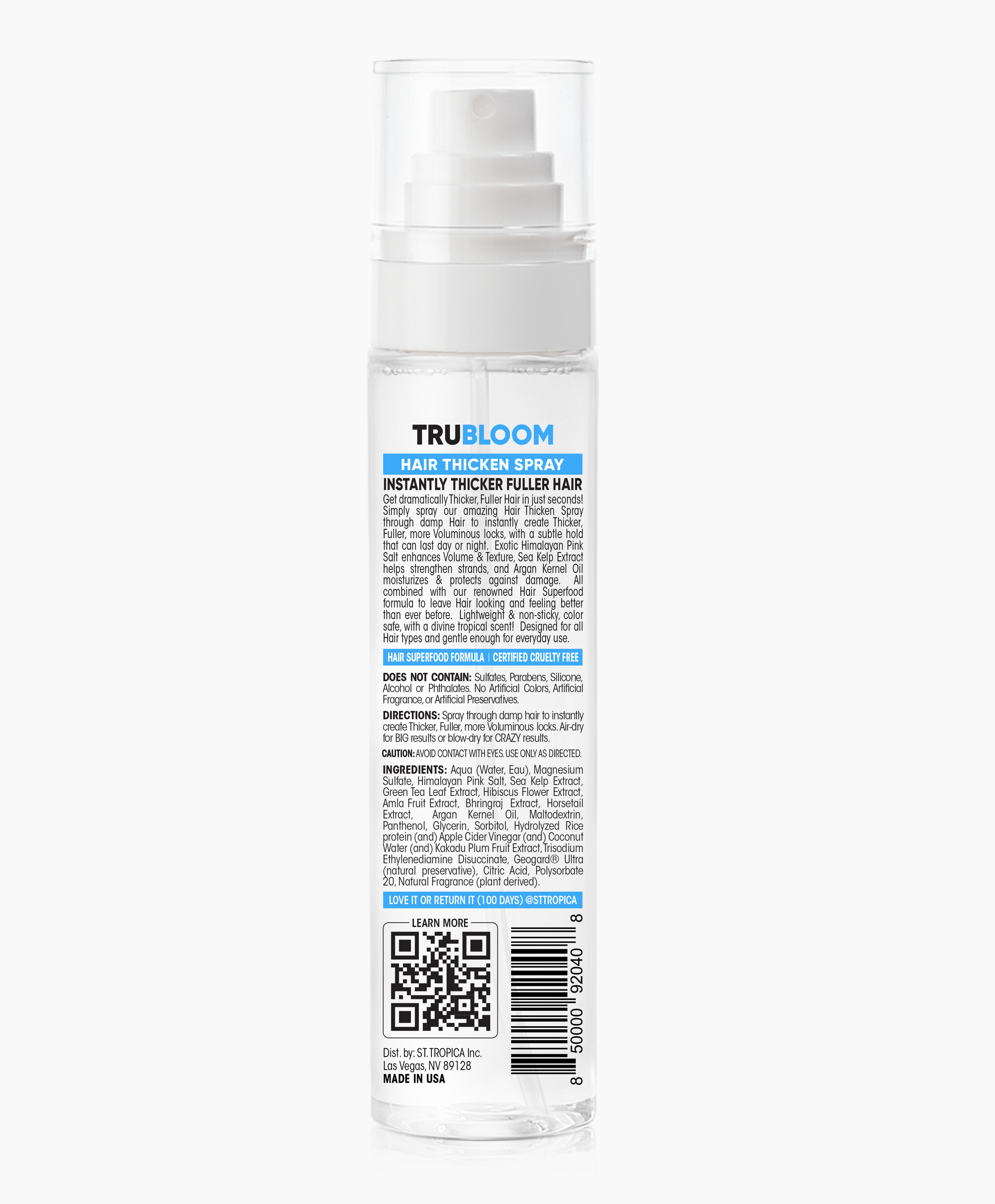 
  
  Tru Bloom Hair Thickening Spray
  
