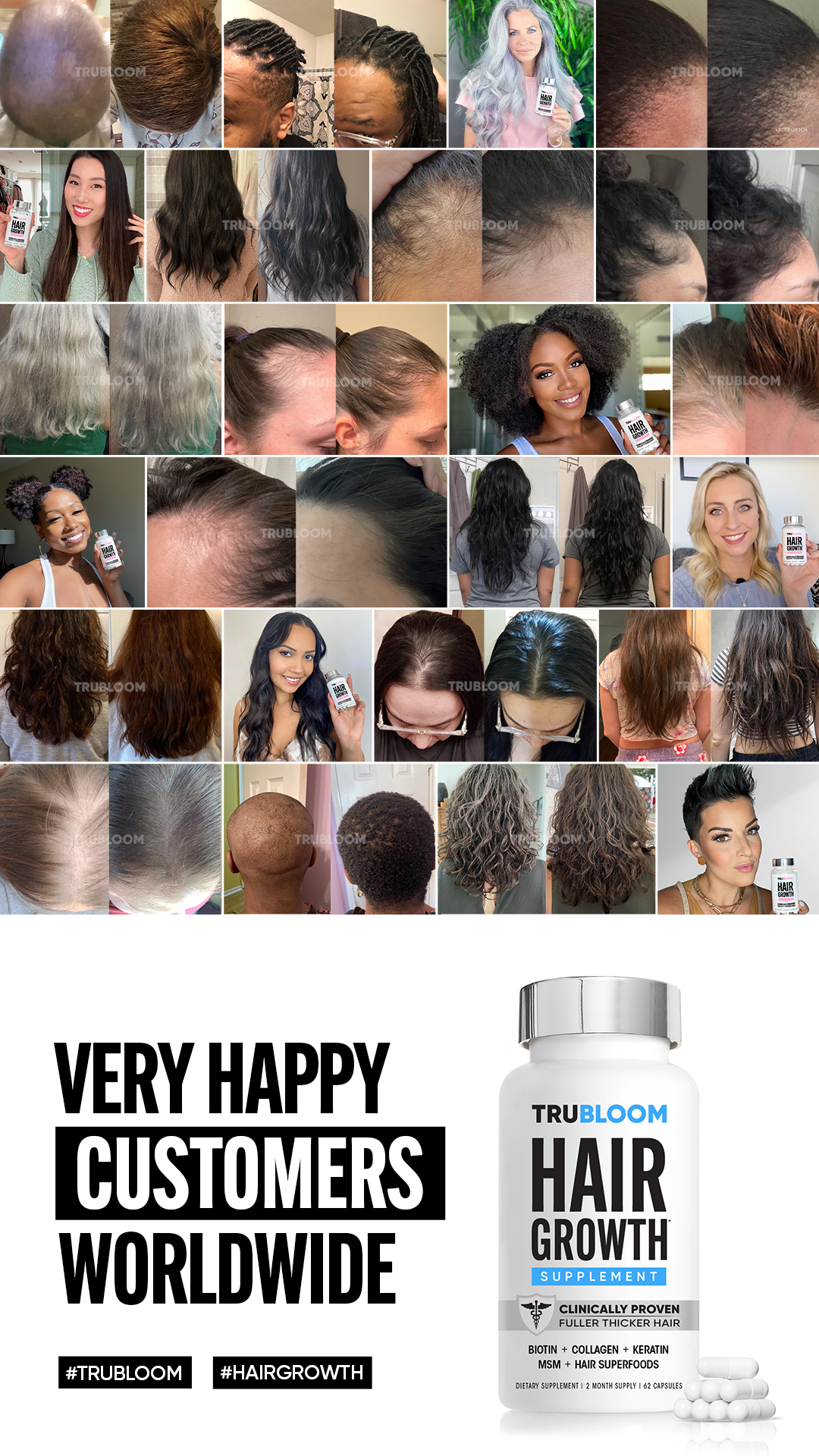 Hair Vitamins Glowing Reviews