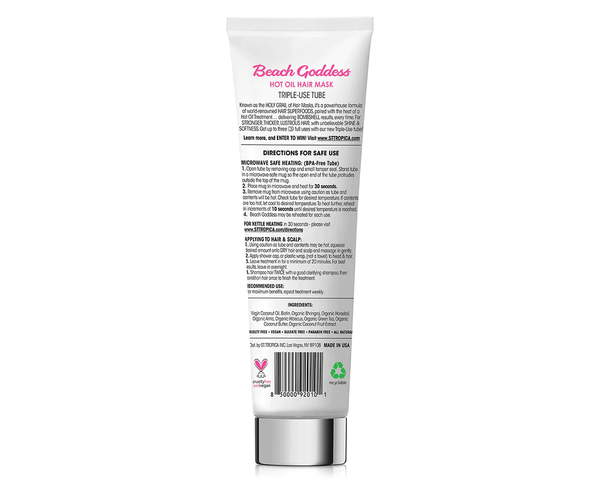 
  
  Beach Goddess Hot Oil Hair Mask
  
